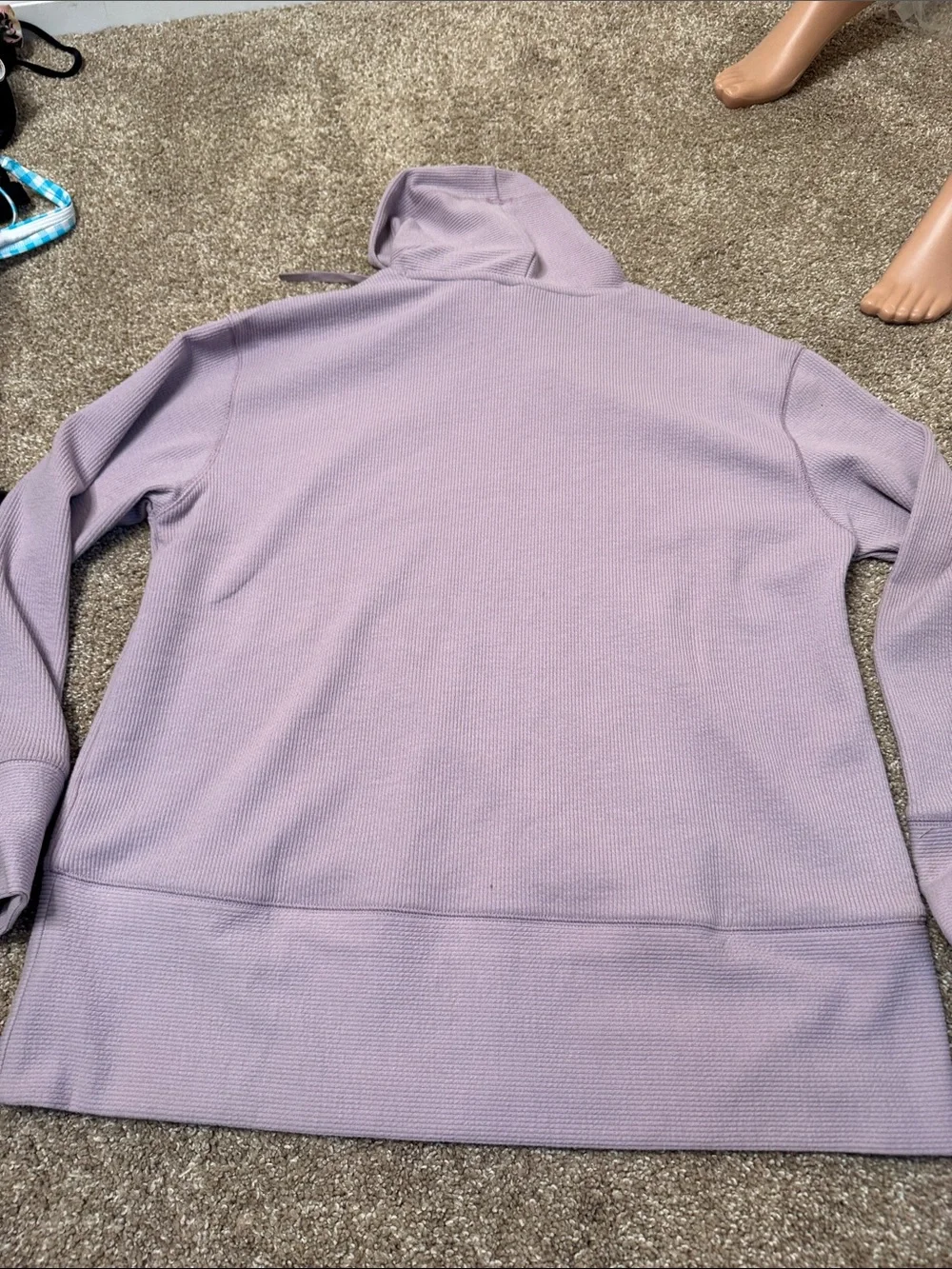NEW Gerry Lavender Funnel Neck Women’s Sweater/sweatshirt SZ MD cozy top